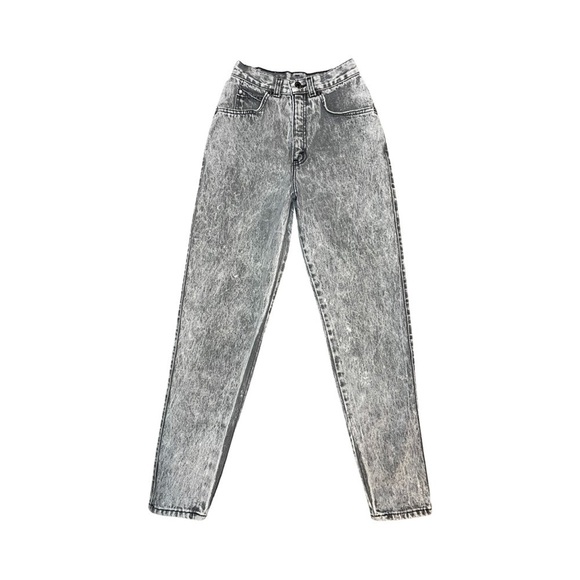 Vintage Levi’s 900 Series Gray Acid Wash Jeans | High Waist Tapered | Rare Sz 5 - Picture 1 of 15